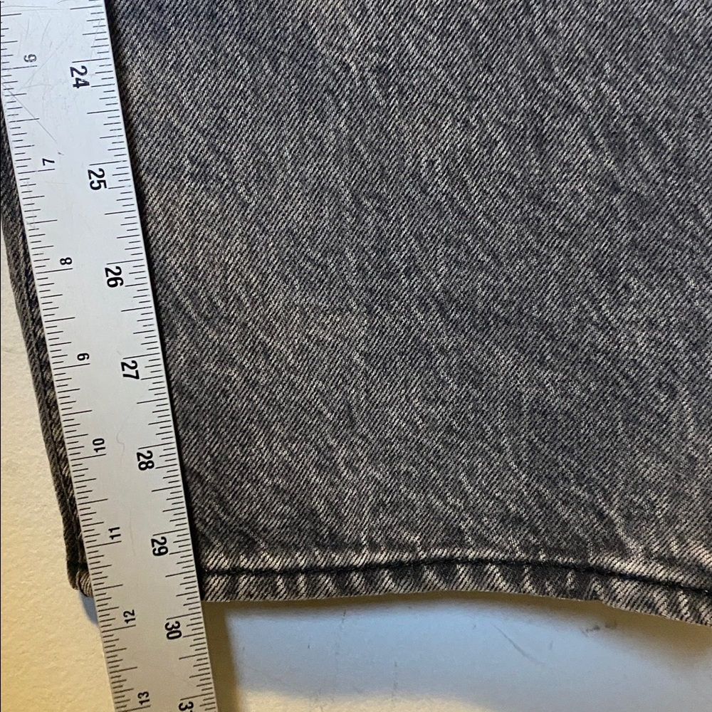 Abercrombie & Fitch The Loose High Rise Jeans Women’s 24 00 Gray Denim Baggy Leg - Picture 15 of 16